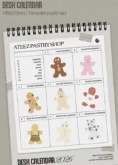 ATEEZ（エイティーズ・アチズ） 2026 シーグリ シーズングリーティング 卓上カレンダー