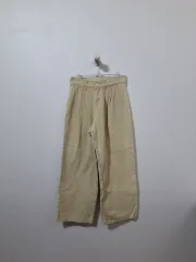 レディース ツータック ワイド パンツ M (c자72)