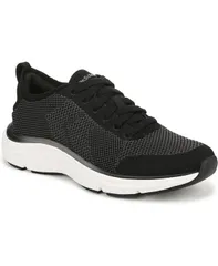 ドクター・ショール レディース シューズ スニーカー レース Dr Scholls Womens Feel Support Washable Lace Up Sneakers Black Fabric ブラック