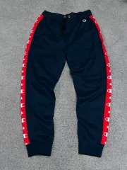 (XL) チャンピオン サイドライン スウェット ジョガー パンツ