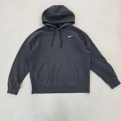 L NIKE 起毛 スモール スウッシュ フーディー Tシャツ 0213J