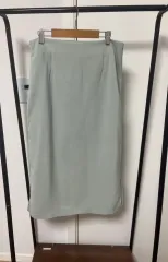 ミント色 Hライン スカート 5512