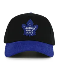 アメリカンニードル メンズ アクセサリー 帽子 American Needle Mens BlackBlue Toronto Maple Leaf s Burnett Adjustable Hat Black Blue ブラック
