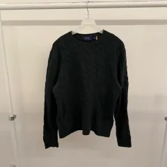 ポロラルフローレン 新モデル QRケーブルニット