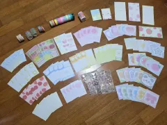 DAISOマスキングテープ キスカットメモ帳 模造紙ステッカーなど まとめ出品