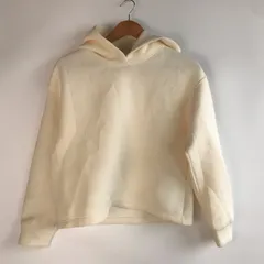 タグ付き UNIQLO ウルトラストレッチドライスウェットプルパーカ レディース M オフホワイト 3292202603250010