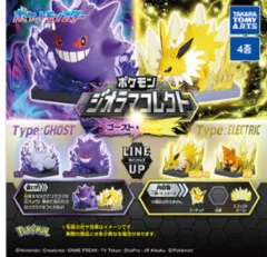 ポケットモンスター ジオラマ コレクション ゴースト vs 電気