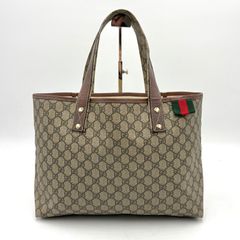 グッチ GUCCI トートバッグ 211134 GG シェリーライン PVC - メルカリ