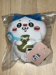 ちいかわ ハチワレ 補修 IN ぬいぐるみ + ステッカー セット