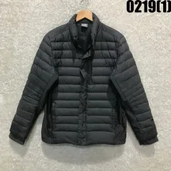 プーマ ブラック グースダウン 軽量 ダウンジャケット L