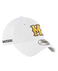 ニューエラ メンズ アクセサリー 帽子 New Era Mens White Missouri Tigers Core Classic 9TWENTY Adjustable Hat White ホワイト