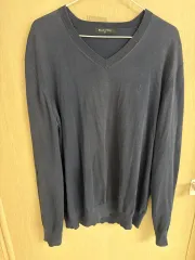 BEAN POLE ビーンポール ネイビー Vネック ニット 105