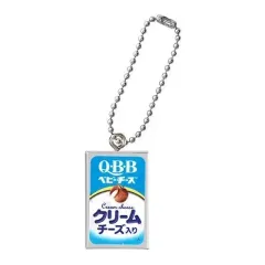 QBB ベイビーチーズ クリームチーズ ミニチュア マスコット チャーム ガチャ