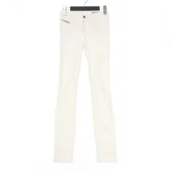 ディーゼル DIESEL SUPER SLIM SKINNY スキニーパンツ スラックス W24L32 ホワイト 白 国内正規のサムネイル