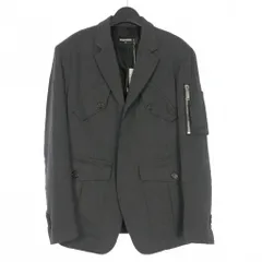 ディースクエアード DSQUARED2 23AW Flannel Uniform Jacket テーラードジャケット ブレザー 46 グレー S71BN0927 国内正規のサムネイル