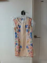 2ME 花 柄 ノースリーブ ワンピース 丈 90程度