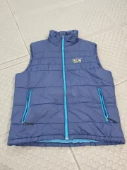 マウンテンハードウェア ダウン ベスト ブルー