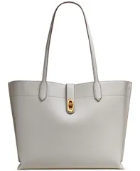 ダナ キャラン ニューヨーク レディース バッグ レザー Donna Karanew York Bridgehampton Leather Turnlock Triple Compartmentoteのサムネイル