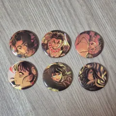 鬼滅の刃 無限城編 ビジュアル缶バッジセット B