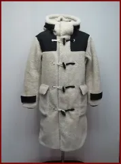 ビーンポール/メンズ/ホワイト ボア素材コート/95サイズ/グッドポーズ ヴィンテージ