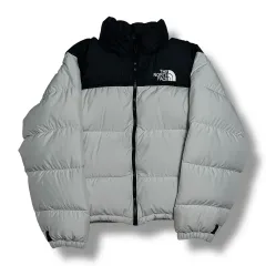 The North Face グレー ヌプシ ダウン