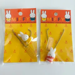 レア 1997 クラシックミッフィー フィギュア ストラップキーホルダー (1個あたりの価格) ヴィンテージ小物