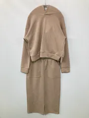 La-gemme ラジェム セットアップ M ベージュ 無地