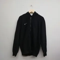 ナイキ ブラック シンプル フードジップアップ XL