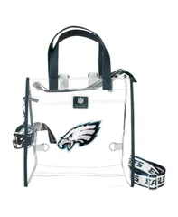 ラウンジフライ レディース バッグ バックパック・リュックサック Loungefly Philadelphia Eagles Clear Convertible Backpack Tote Bag No Color