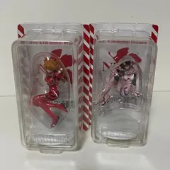【未使用/フィギュア】UCCエヴァンゲリヲンプロジェクト　アスカ、マリ　２体セット
