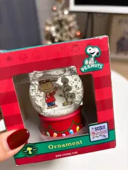 スヌーピー チャーリーブラウン クリスマス オーナメント スノードーム
