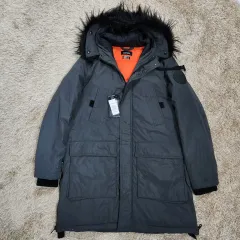 (ヴィンテージボックス) DIESEL 新品 ロング丈ダウンジャケット メンズ 100サイズ オススメ