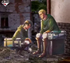 進撃の巨人 一番くじ リヴァイ エルヴィン アークス アクリル