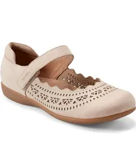 アース レディース シューズ パンプス レザー Earth Womens Brady Leather Mary Jane Flats Light Naturaleatherのサムネイル