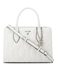 ナインウェスト レディース バッグ Nine West Designerue Medium Satchel Bag Optic White ホワイトのサムネイル