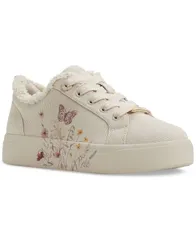 アルド レディース シューズ スニーカー レース ALDO Womens Wildflowers LaceUp LowTop Sneakers Denim Multi デニムのサムネイル