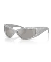 スワロフスキー レディース アクセサリー サングラス・アイウェア Swarovski WomensunglassesK6027 Light Gray グレー