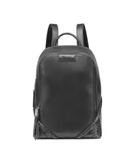 カルバンクライン レディース バッグ バックパック・リュックサック Calvin Klein Iver Mixed Material ZipAround Backpack BlackGunmetalのサムネイル