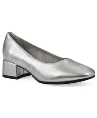 クリフバイホワイトマウンテン レディース シューズ パンプス Cliffs by White Mountain Womens Quintesa Block Pumpsilver Metallic Smooth シルバー