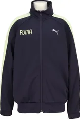 プーマ PUMA ACTIVE SPORTS トレーニング JKT 子ども ジュニア キッズ ジャケット アウター ジャンパー ジャージ 学校 登校 通学 上着 防寒 トップス  694595 16 NEWNAVY