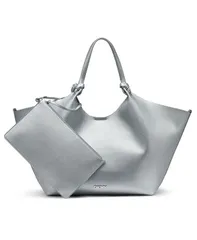 ダナ キャラン ニューヨーク レディース バッグ DKNY Paula Commuter Medium Tote Bag Silver シルバーのサムネイル