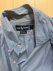 ポロラルフローレン シャツ XL ブルー