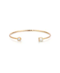 エティカ レディース アクセサリー ブレスレット・バングル・アンクレット ETTIKA Crystal Shapes 18k Gold Plated Bracelet Cuff Gold ゴールドのサムネイル