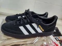 adidas スペツィアル ブラック スニーカー