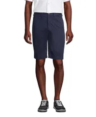 ランズエンド メンズ ボトムス ハーフパンツ・ショーツ トール Lands End Big Tall Knockabout 11 Chino Short Radiant navy ネイビーのサムネイル