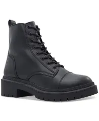 アルド レディース シューズ ブーツ・レインブーツ レース ALDO Womens Goer LaceUp Combat Boots Black ブラックのサムネイル