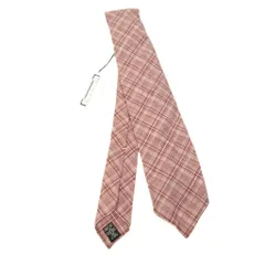 タイ ユア タイ TIE YOUR TIE タグ付き ウール ネクタイ ピンク IBO89のサムネイル