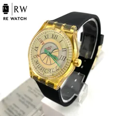 【中古】Swatch Musical AG 1993 腕時計 ゴールド/ブラック