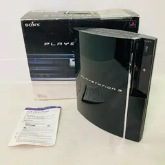 【ジャンク品】【箱付き】SONY Playstation3  本体 CECHA00 ブラック 黒 ソニー プレイステーション3 / PS3 FR10