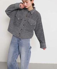 メランジラメFITニットシャツ（HARE） 完全完売品 - メルカリ